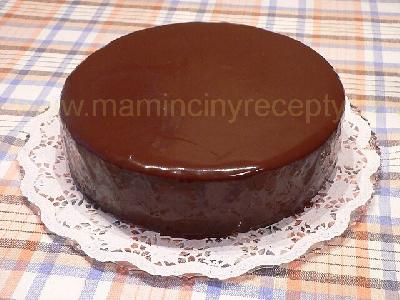 Mandlovo-čokoládový dort