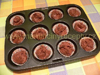 Muffiny s čokoládou