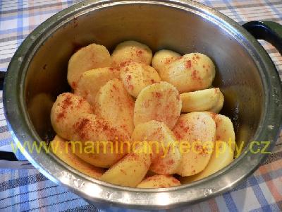 Šafránové brambory