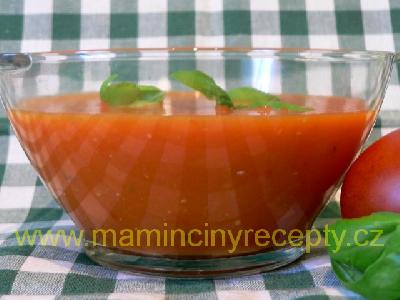 Studená rajčatová polévka