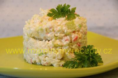 Rýžový salát surimi
