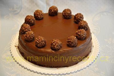 Čokoládový dort Ferrero