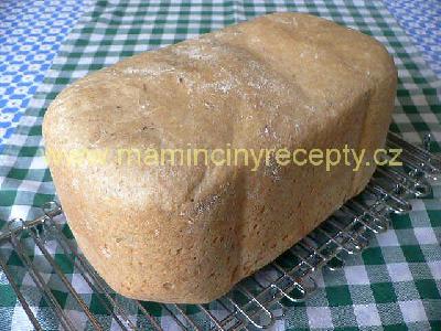 Jemný grahamový chléb