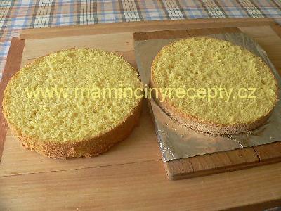 Meruňkovo-citronový dort