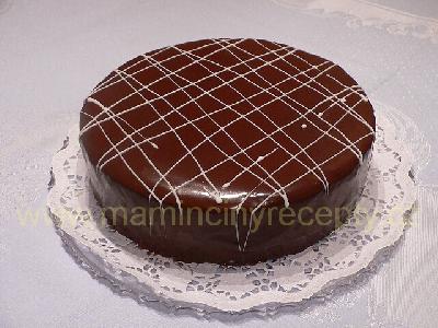 Mandlovo-čokoládový dort