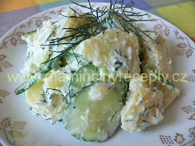 Letní bramborový salát