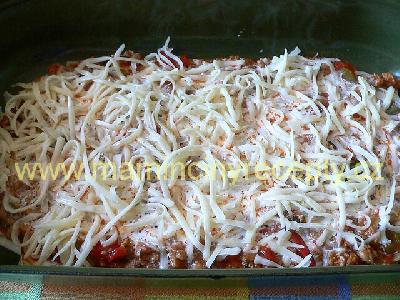 Masovo-zeleninové lasagne