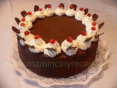 Bramborový dort s čokoládou