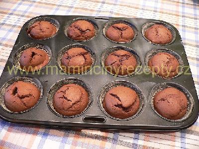 Muffiny s nutellou