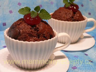 Dvojčokoládové muffiny