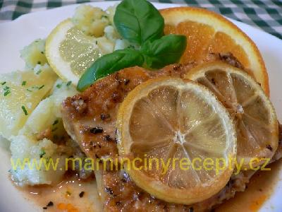 Rybí filé v citrusové marinádě