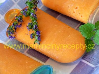 Meruňkové nanuky s levandulí