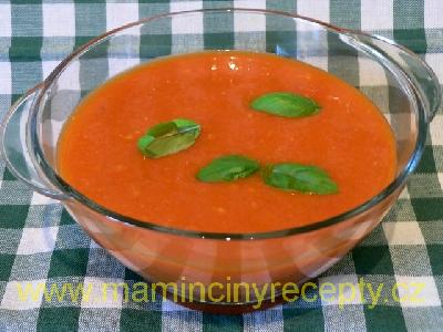 Studená rajčatová polévka