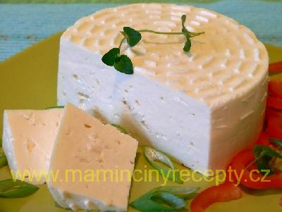 Čerstvý lisovaný sýr