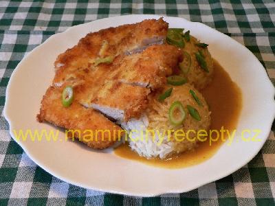 Řízek s kari omáčkou (Chicken Katsu Curry)
