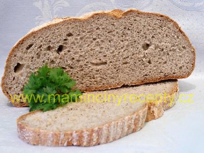 Bezlepkový chléb s psylliem