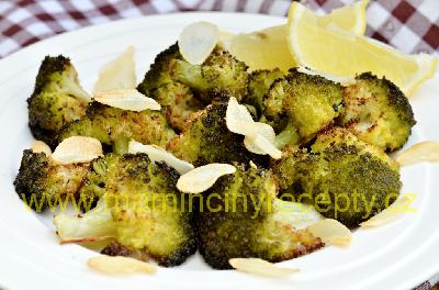 Pečená křupavá brokolice