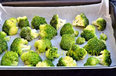 Pečená křupavá brokolice