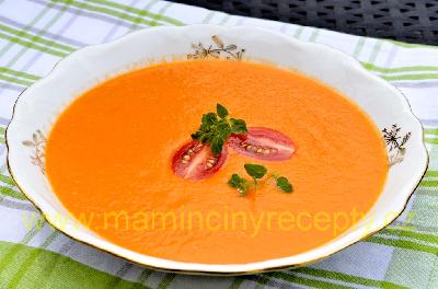 Lilkovo-rajčatová polévka