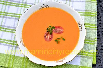 Lilkovo-rajčatová polévka