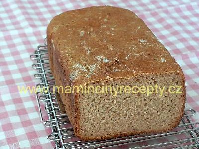Podmáslový špaldovo-žitný chléb